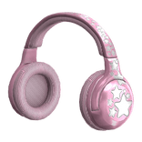 pink star headphones