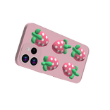 Pink Strawberry Phone 🍓 (Hand)