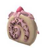 🍓 Pink Strawberry Roll Cake Backpack 🎀