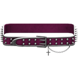 Pink Studded Punk Belt
