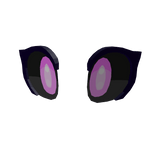 Pink Stylised Inverted Kemono Eyes (Add-on)