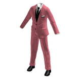 Pink Suit Classy Pinstripe Fitted