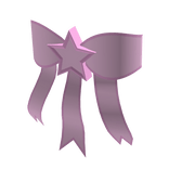 Pink SuperStar Bow for Korblox