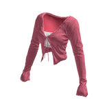 Pink Sweater w/ Crop Top 🫐