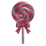 pink swirl lollipop