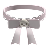 ♡꒰ pink tan delicate cat ribbon 