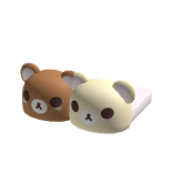 ♡ ⋮ Pink Teddy Bear Slippers