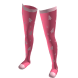 ♾️ Pink transparent Christmas tree tights