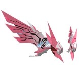 Pink Ultimate Eve Mecha Wings