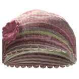 𖹭 Pink Vintage 2000s y2k lace cap w flower