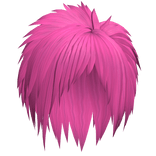 pink vkei scene hair