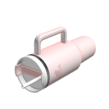 Pink Water Bottle Holdable