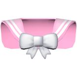 pink white sailor collar