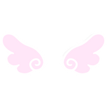 ♡ pink wings