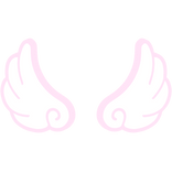 ♡ pink wings