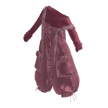 Pink Y2K Asymmetric Baggy Overall Set [PBR]