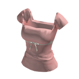 Pink Y2K Bow Blouse
