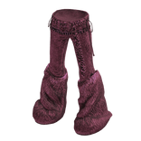 Pink Y2K Fuzzy Flare Pants [PBR]