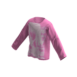 Pink Y2K Goth Graphic Emo Shirt