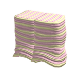 Pink Yellow Easter Leg Warmers