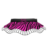 Pink zebra print scene skirt [1.0]