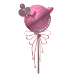 Pinky White Kawaii Big Candy Decora Harajuku Cute