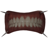 Pinned Open Realistic Mouth