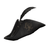 Pirate Hat w Golden Chains