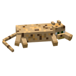 Pixel Cat Sleeping on Shoulder 