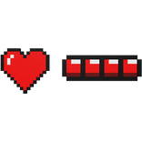 Pixel Health Bar