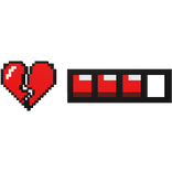 Pixel Health Bar