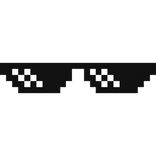 pixel meme shades