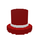 Pixelated Top Hat (Red)