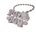 P+j kitty necklace 3.0