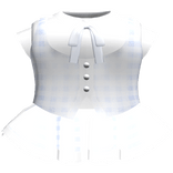 plaid cute collared dress blue 3.0