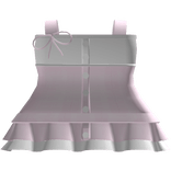  ♡・Plaid Ruffled Dress・Bows & Buttons・Pink