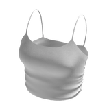 Plain White Strap T-Shirt