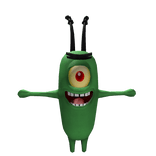 Plankton Shoulder Pal