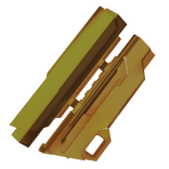 plastic toy spyglass with handle