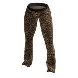 cheetah simple sweat pants