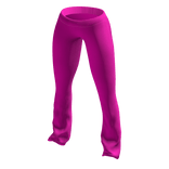 hot pink simple sweat pants