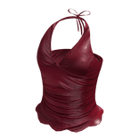 ruby y2k siren boho top