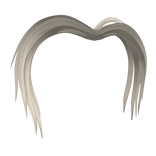 Platinum Fluffy Scene Hair Extensions