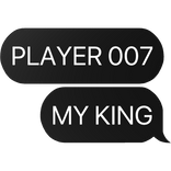 player 007 my king park yong-sik squid game text