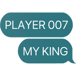 player 007 my king park yong-sik squid game text