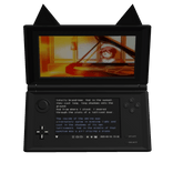 playing my ds; 一人遊び