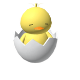 plush chick egg backpack