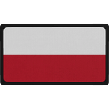 Poland Flag Patch, Full Colour [L]