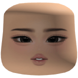 Polar grey lenses blushy makeup