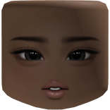 Polar grey lenses blushy makeup